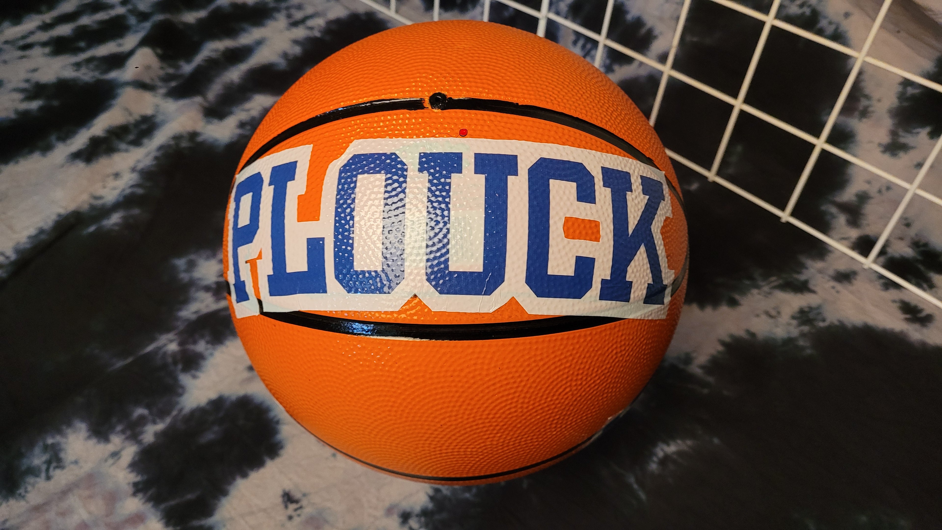 Customized Keepsake Basketball