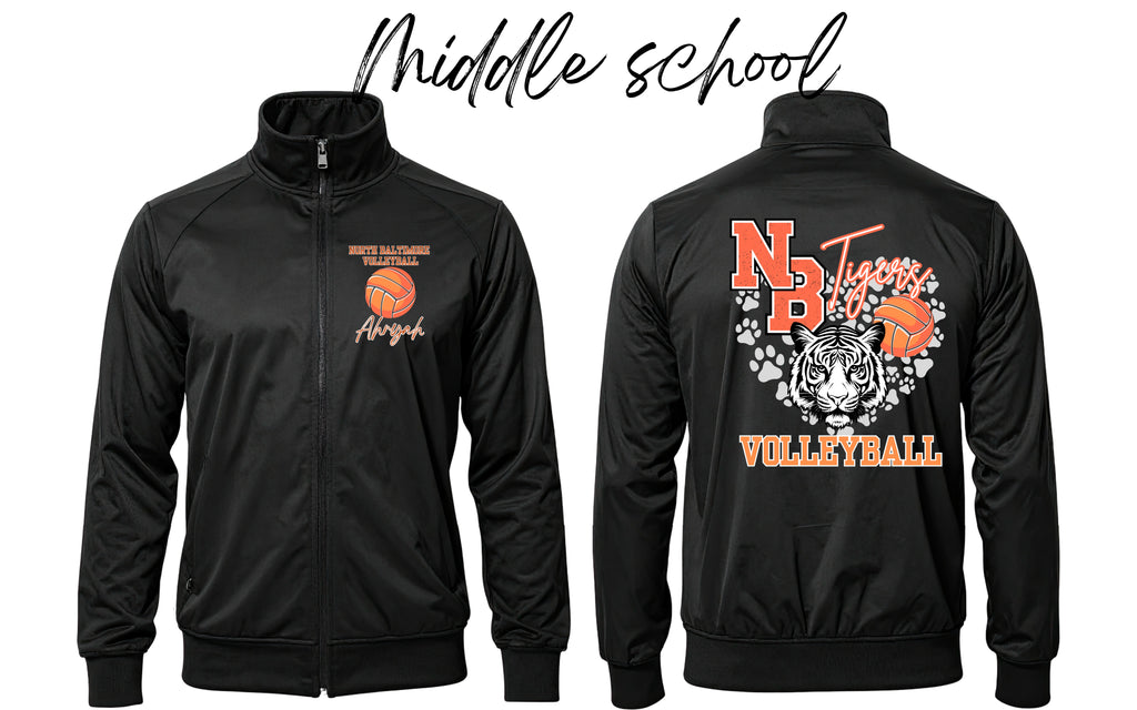 North Baltimore Middle School Volleyball Warm-ups