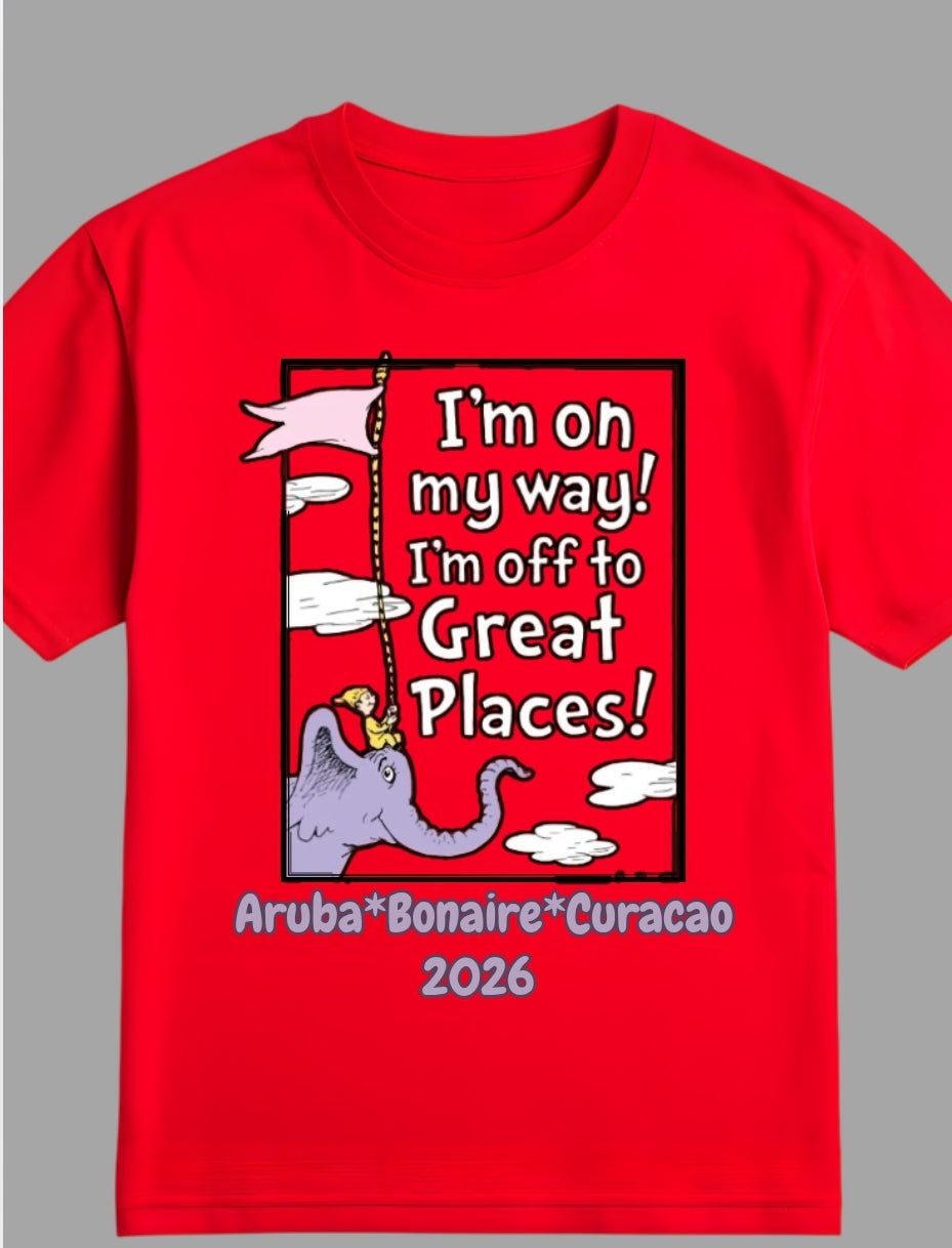 Carnival Cruise Dr Seuss themed t-shirt for breakfast experience