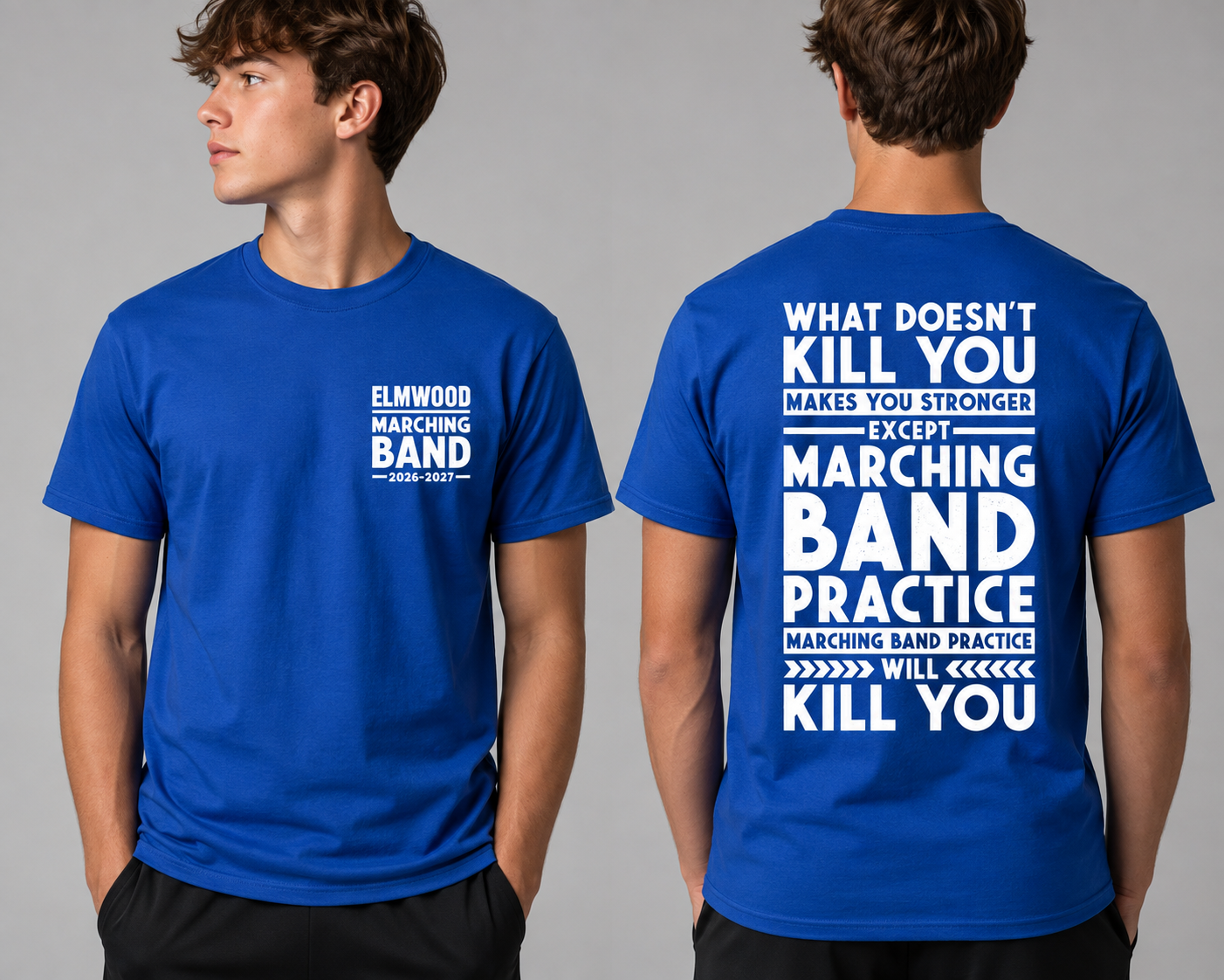 Elmwood Marching Band shirt