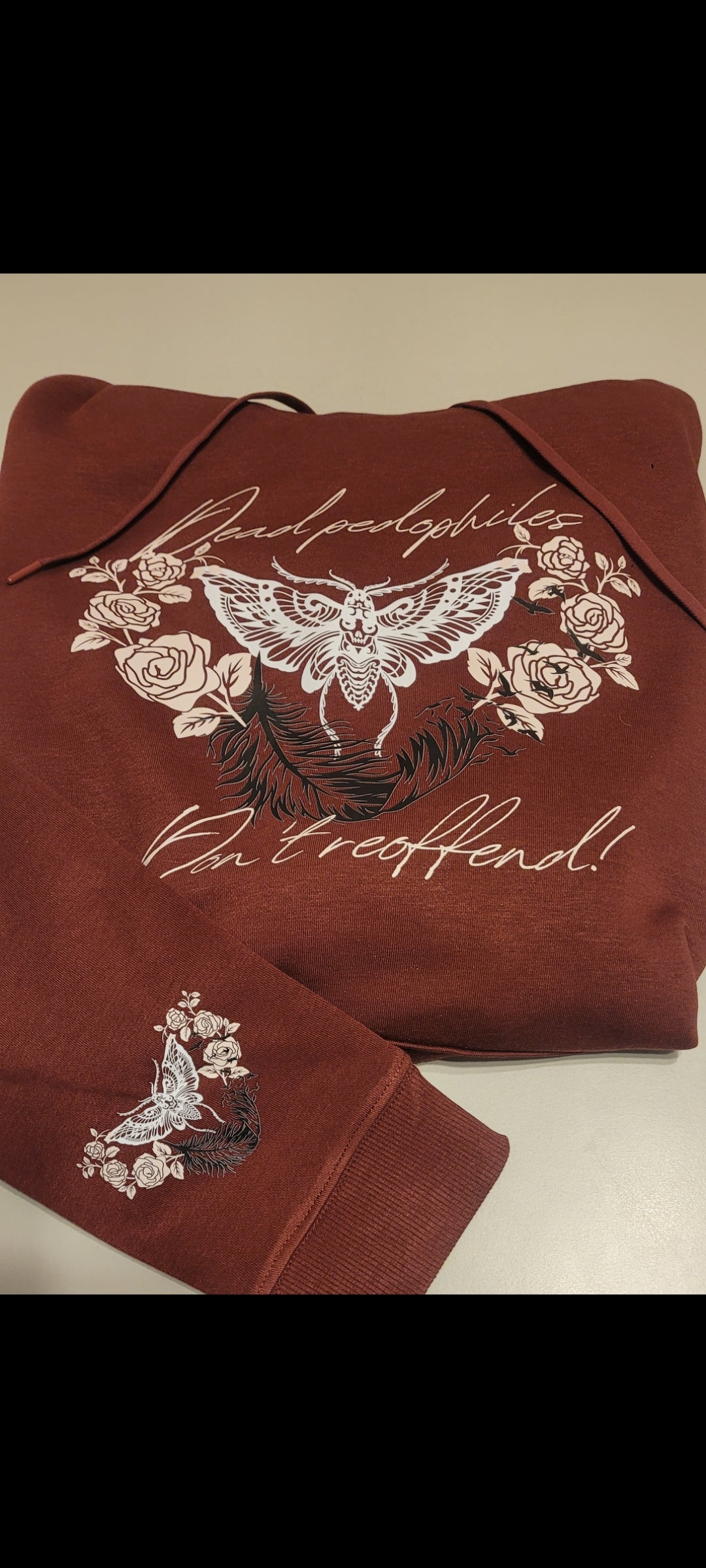 Survivor hoodie/ Dead pedophiles