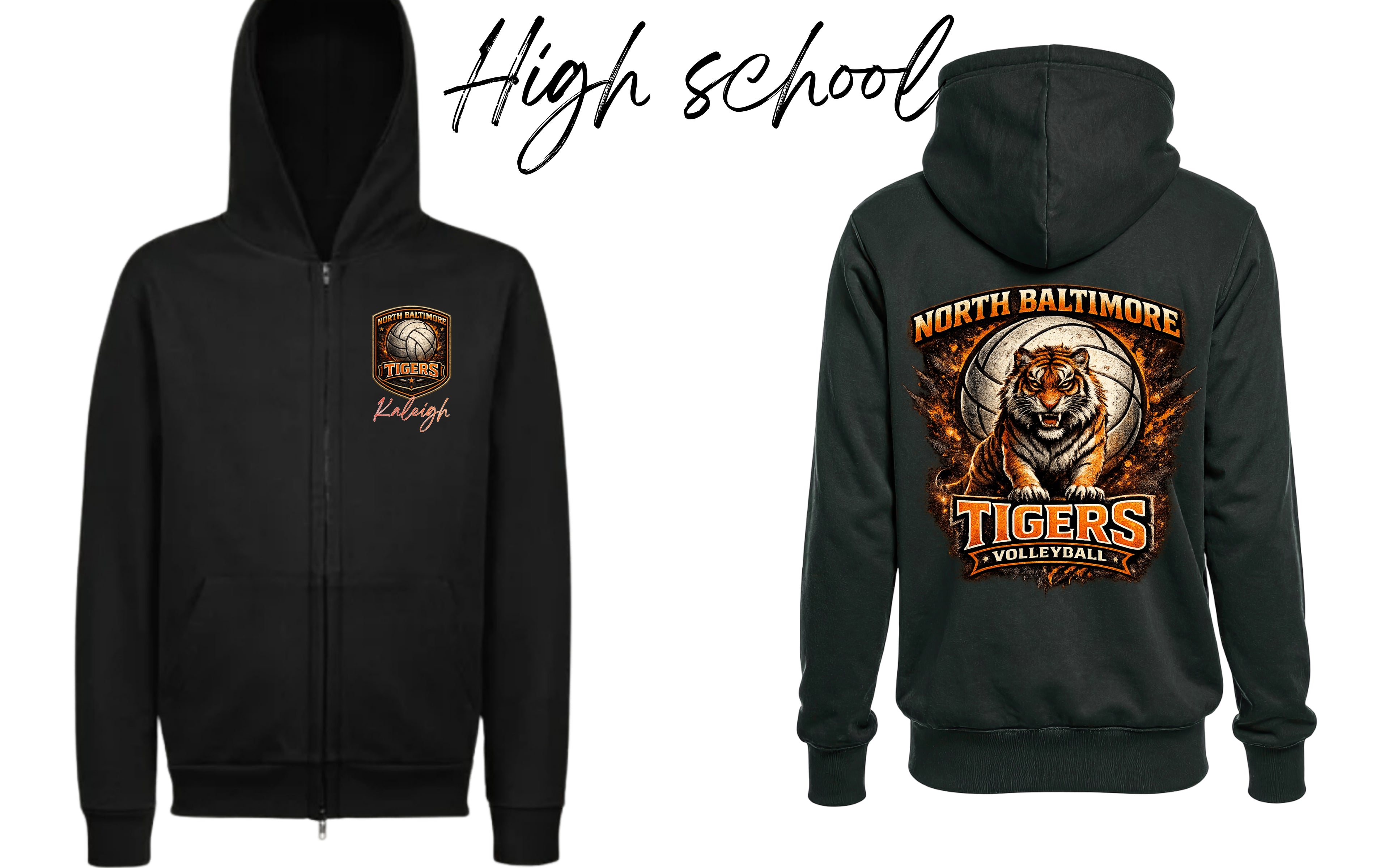 NB High School Volleyball Warm-ups